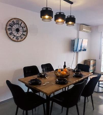 Bitacora Lux ,Comfortable Apartment 450 Meters From The Beach, Swimming Pool, 2 Air-Con ,Wi-Fi Playa de Gandia Eksteriør bilde