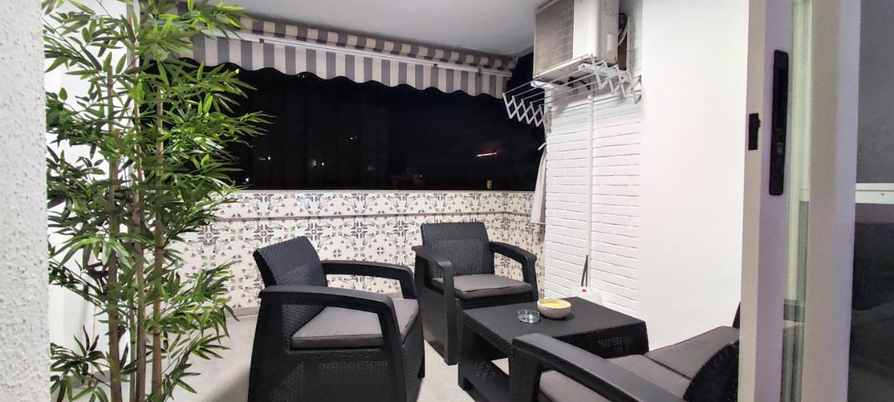 Bitacora Lux ,Comfortable Apartment 450 Meters From The Beach, Swimming Pool, 2 Air-Con ,Wi-Fi Playa de Gandia Eksteriør bilde