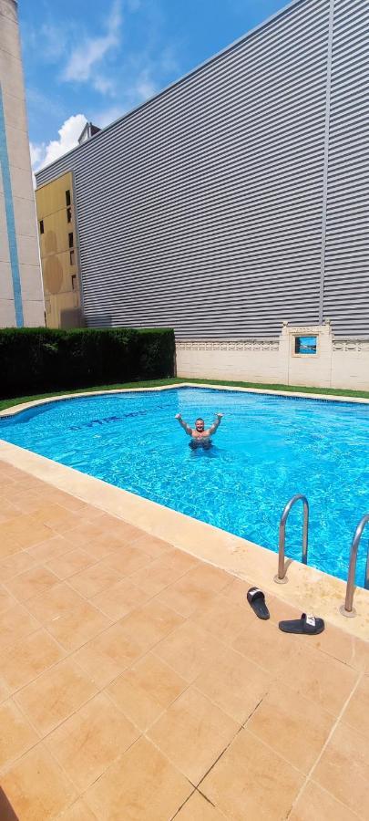 Bitacora Lux ,Comfortable Apartment 450 Meters From The Beach, Swimming Pool, 2 Air-Con ,Wi-Fi Playa de Gandia Eksteriør bilde