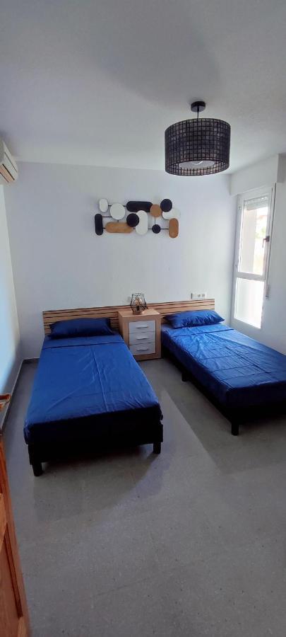 Bitacora Lux ,Comfortable Apartment 450 Meters From The Beach, Swimming Pool, 2 Air-Con ,Wi-Fi Playa de Gandia Eksteriør bilde